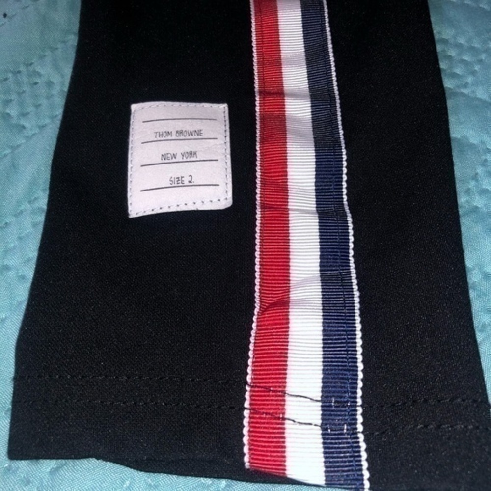 THOM BROWNE Icon Stripe Leggings Size 2